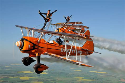 breitling wing walking stephanie|The Breitling Wingwalkers: The World’s Only .